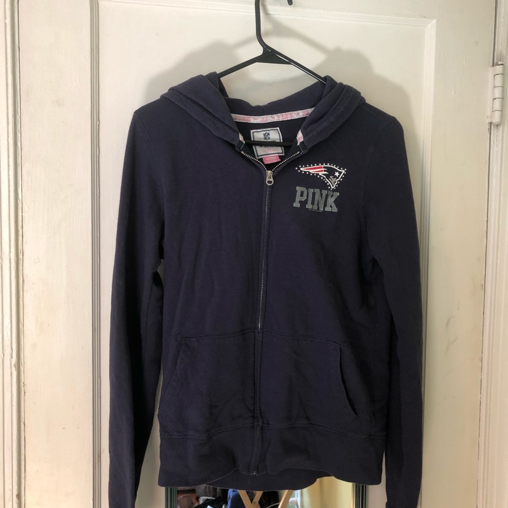 New England Patriots “Pink” zip-up hoodie!